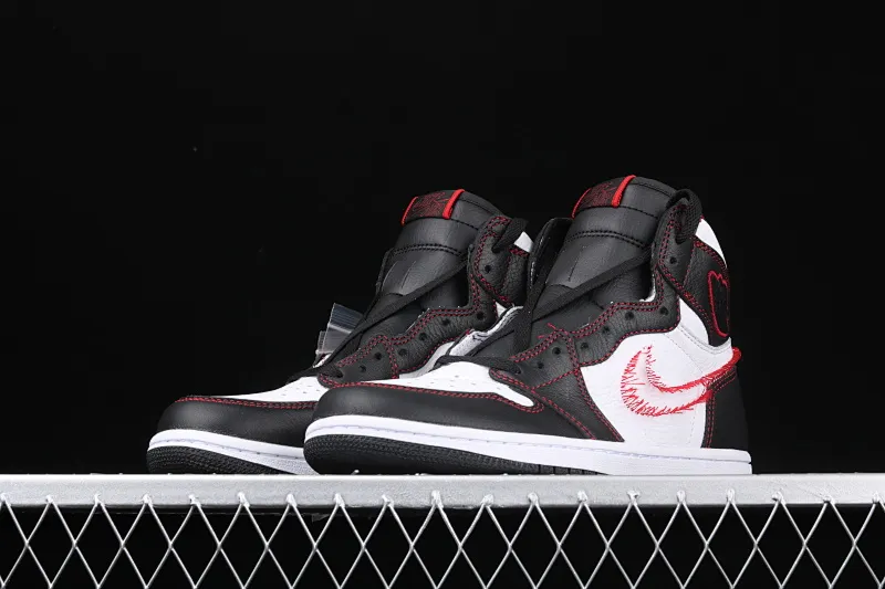 All categories Air Jordan Jordan series basketball shoes Air Jordan 1 High Air Jordan 1 "Dynamic Yellow" AJ1 black and white contrast stitching hook basketball shoes CD6579-071